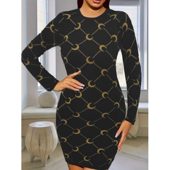K95005-SIYAH BLACK DRESS