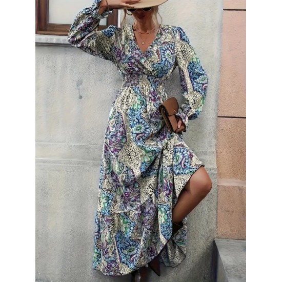 K97108-MAVI BLUE DRESS