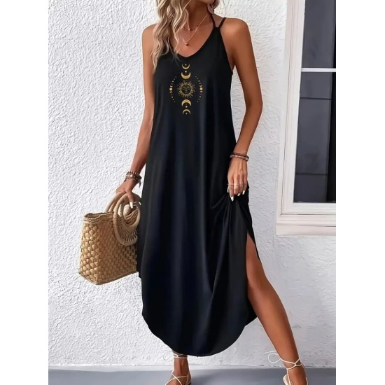 K98014-SIYAH BLACK DRESS