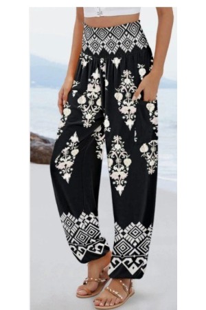K98026-SIYAH BLACK TROUSERS