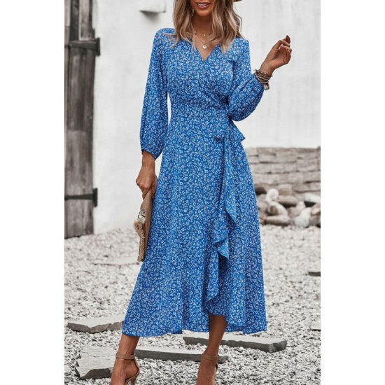 K98052-MAVI BLUE DRESS