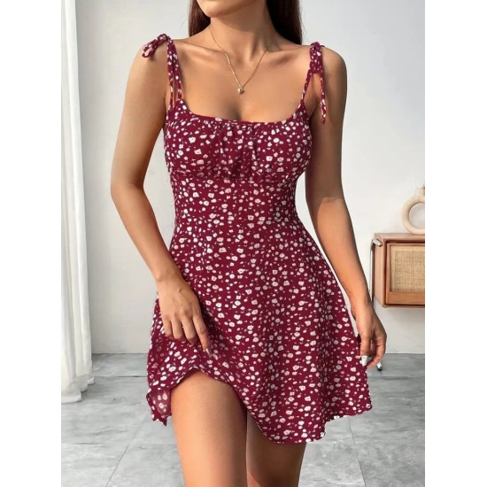 K99011-KIRMIZI RED DRESS