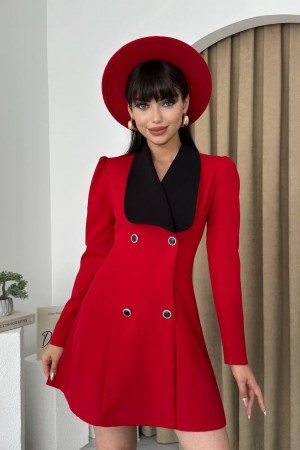 M00025-KIRMIZI Kırmızı DRESS