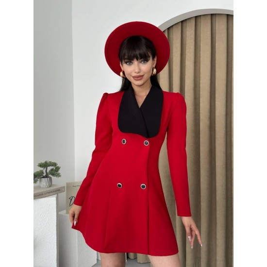 M00025-KIRMIZI Kırmızı DRESS