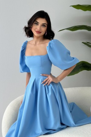 "M00026-BEBE MAVİSİ" "BEBE MAVİSİ" DRESS