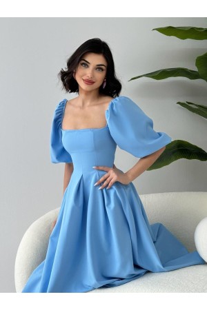 M00026-BEBE MAVİSİ BEBE MAVİSİ ELBİSE