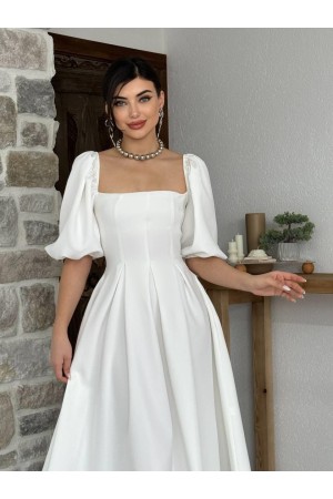 M00026-EKRU EKRU ELBİSE