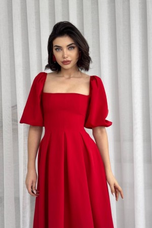 M00026-KIRMIZI Kırmızı DRESS