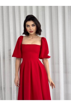 M00026-KIRMIZI Kırmızı ELBİSE