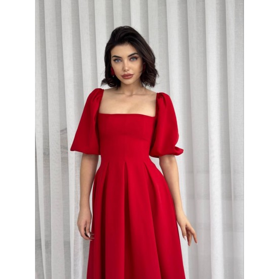 M00026-KIRMIZI Kırmızı DRESS