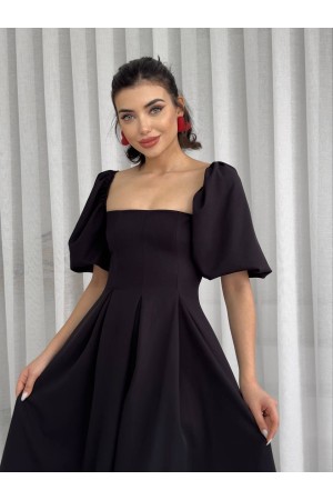 M00026-SIYAH Siyah ELBİSE