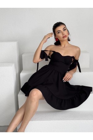 M00034-SIYAH Siyah DRESS