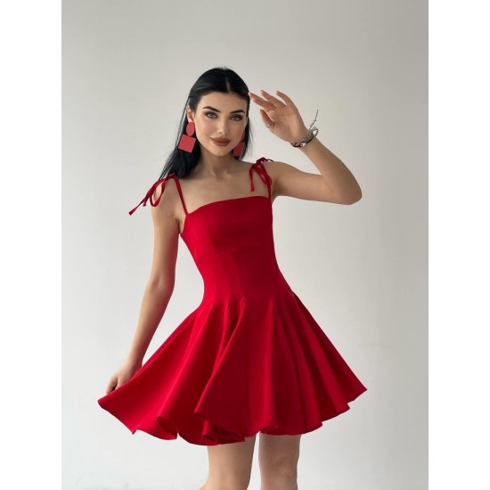 M00055-KIRMIZI Kırmızı DRESS