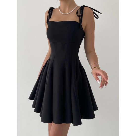 M00055-SIYAH Siyah DRESS