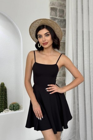 M00077-SIYAH Siyah DRESS