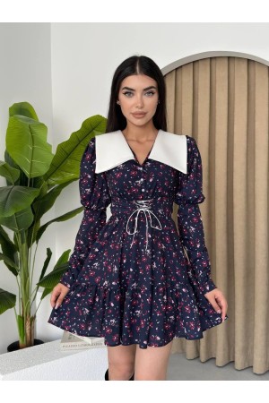 "M00113-ÇİÇEK DESEN" "ÇİÇEK DESEN" DRESS