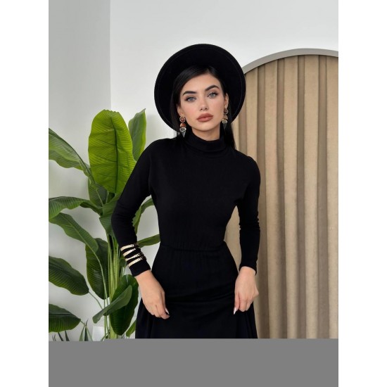 M00116-SIYAH Siyah DRESS