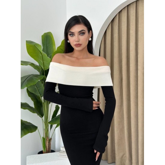 M00178-SIYAH Siyah DRESS