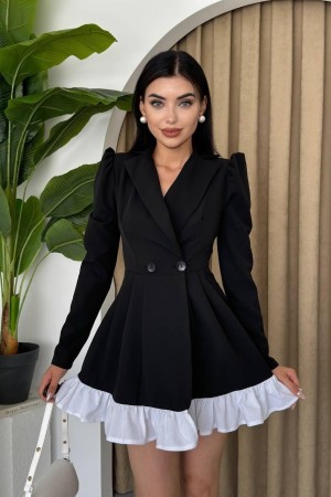 M00262-SIYAH Siyah DRESS