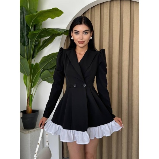 M00262-SIYAH Siyah DRESS