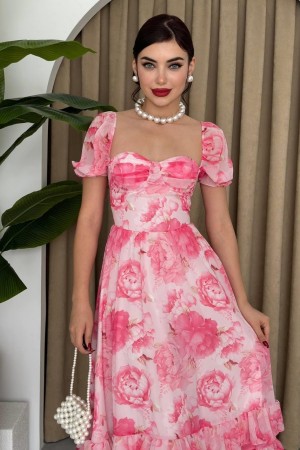 M00330-KIRMIZI Kırmızı DRESS