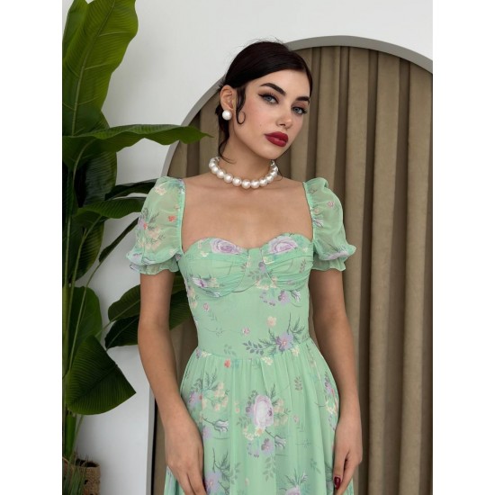 M00330-YEŞİL Yeşil DRESS