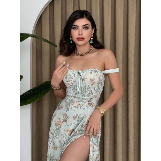 M00334-YEŞİL Yeşil DRESS