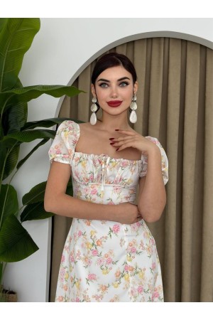 M00341-EKRU Ecru DRESS