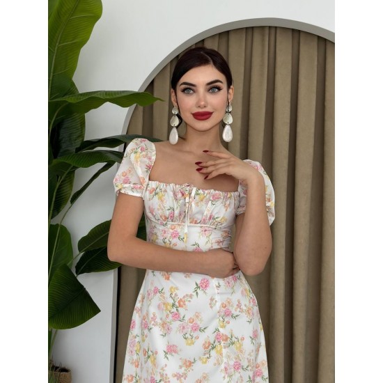 M00341-EKRU Ecru DRESS