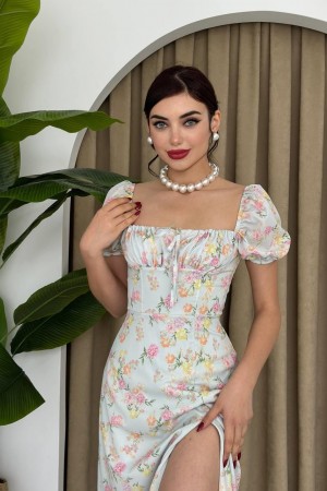 M00341-YEŞİL Yeşil DRESS