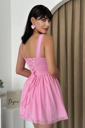 M00417-PEMBE Pembe DRESS