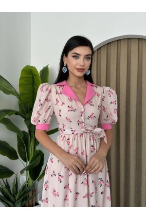 M00435-PEMBE Pembe DRESS