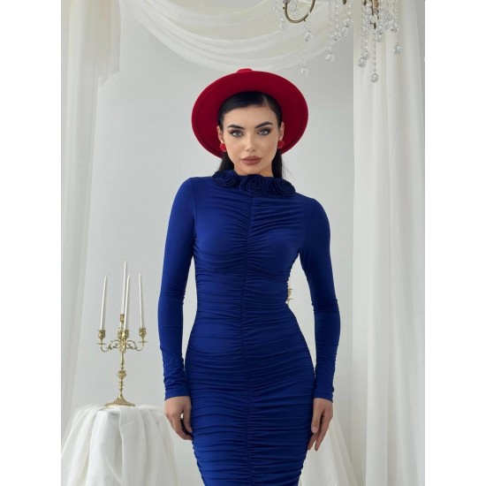 M00438-SAX Sax ELBİSE