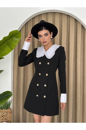 M00456-SIYAH Siyah DRESS