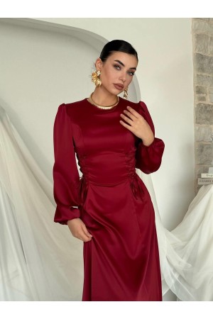 M00477-BORDO Bordo DRESS