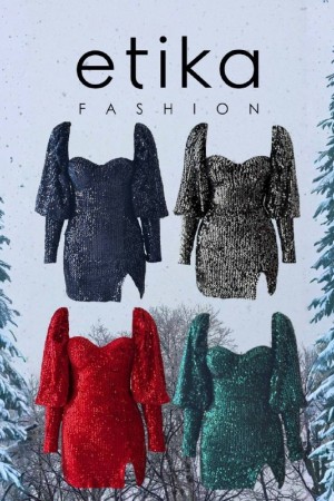 M00524-YEŞİL Yeşil DRESS