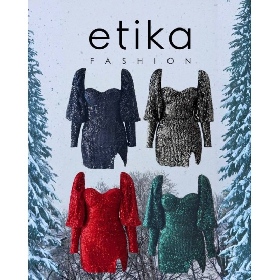 M00524-YEŞİL Yeşil DRESS