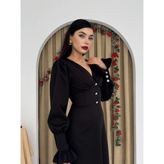 M00561-SIYAH Siyah DRESS