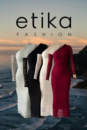 M00569-BEYAZ Beyaz DRESS