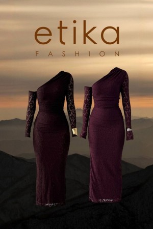 M00569-MÜRDÜM Tin DRESS