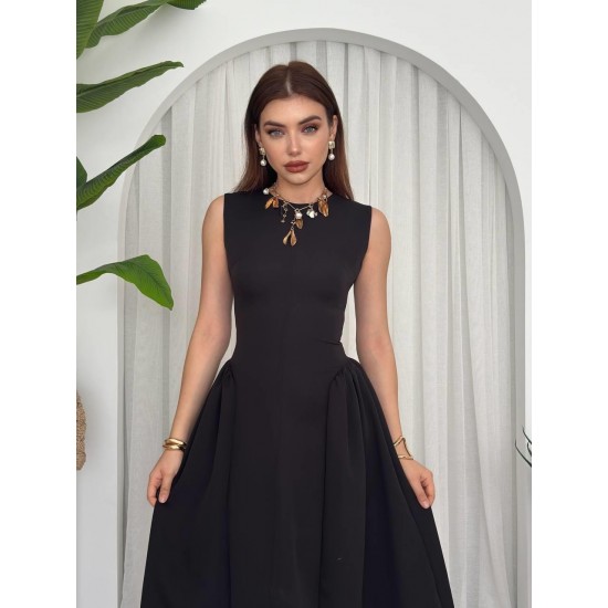 M00635-SIYAH Siyah DRESS