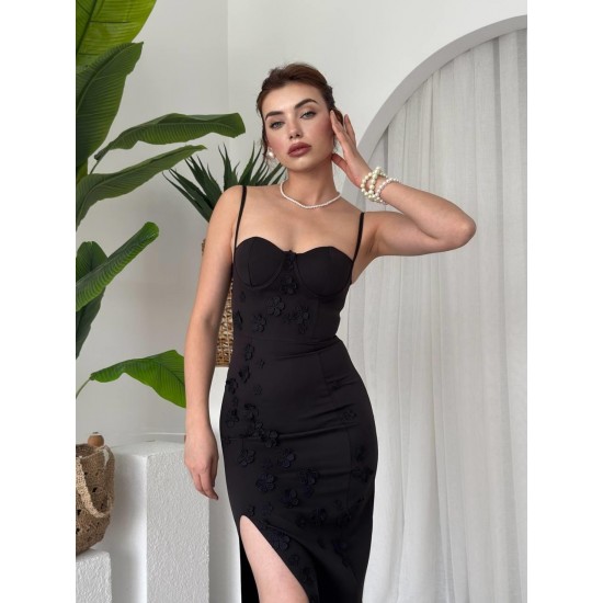 M00644-SIYAH Siyah DRESS