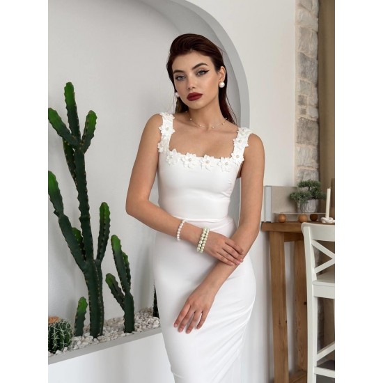 M00646-BEYAZ Beyaz DRESS