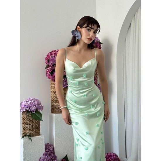 M00651-YEŞİL Yeşil DRESS