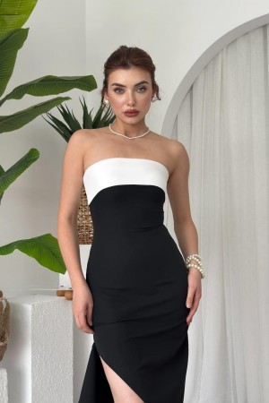 M00657-SIYAH Siyah DRESS