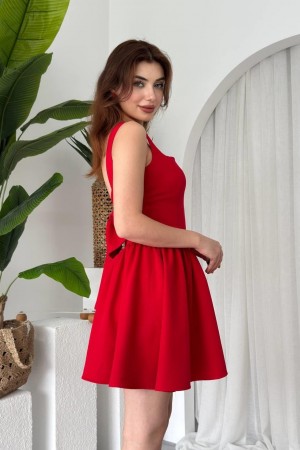 M00660-KIRMIZI Kırmızı DRESS