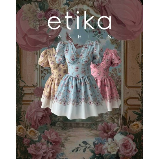 M00681-BEJ Bej ELBİSE