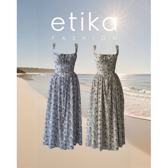 M00685-MAVİ Mavi DRESS