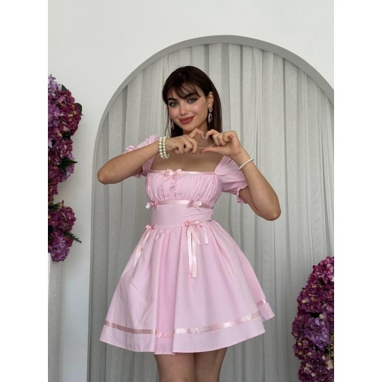 M00703-PEMBE Pembe DRESS