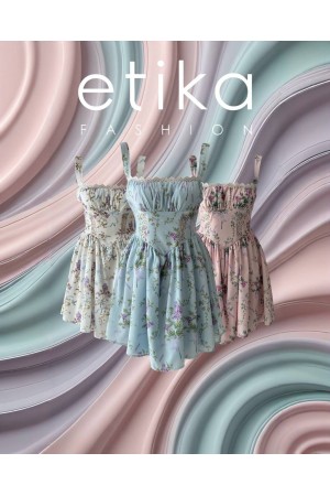 M00706-BEYAZ Beyaz ELBİSE